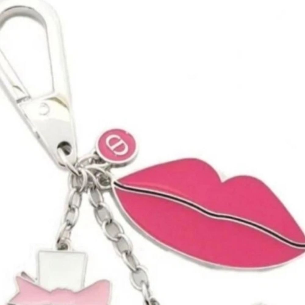 Pink and Silver Keychain - Picture 3 of 10